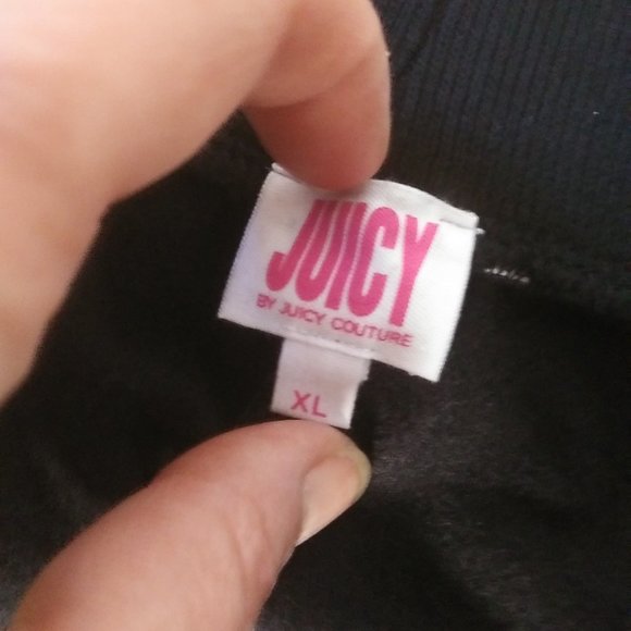 Juicy Couture unique asymmetrical hem comfy pants XL - Picture 5 of 11